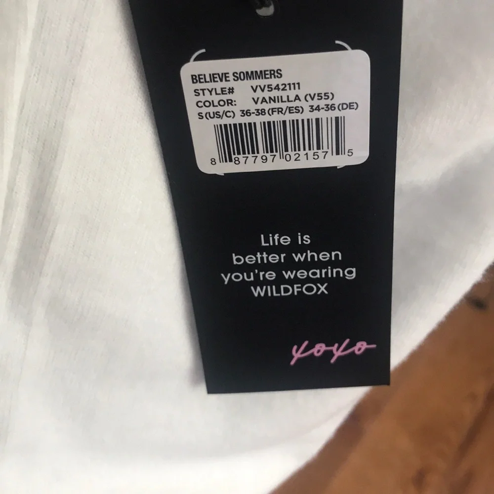 Wildfox White‎ 'Believe in Miracles' Sweatshirt - Picture 7 of 7